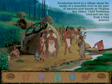 [Disney's Animated Storybook: Pocahontas - скриншот №6]