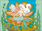 [Disney's Digital Coloring Book: Disney's The Little Mermaid - скриншот №2]