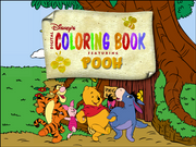 Disney's Digital Coloring Book Featuring Pooh