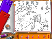 Disney's Digital Coloring Book Featuring Pooh