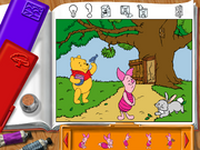 Disney's Digital Coloring Book Featuring Pooh