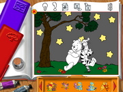 Disney's Digital Coloring Book Featuring Pooh