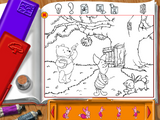 [Disney's Digital Coloring Book Featuring Pooh - скриншот №6]