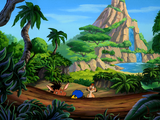 [Disney's Hot Shots CD-ROM Game - Timon & Pumbaa's Jungle Pinball - скриншот №5]