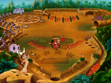 [Disney's Hot Shots CD-ROM Game - Timon & Pumbaa's Jungle Pinball - скриншот №7]