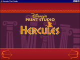 [Disney's Print Studio: Hercules - скриншот №2]