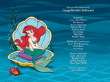 [Скриншот: Disney's Print Studio: The Little Mermaid]