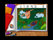 Disney's Tarzan Digital Colouring Book