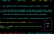 Dr. Ruth's Computer Game of Good Sex