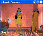 Dress Up Pocahontas