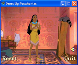 [Dress Up Pocahontas - скриншот №3]