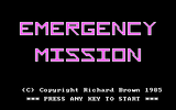 [Emergency Mission - скриншот №1]