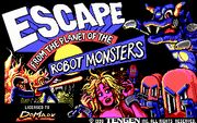 Escape from the Planet of the Robot Monsters