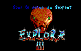 [Скриншот: Explora III: Sous Le Signe Du Serpent]