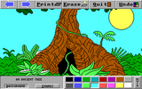 [Скриншот: FernGully: The Last Rainforest – The Computerized Coloring Book]