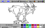 [Скриншот: FernGully: The Last Rainforest – The Computerized Coloring Book]