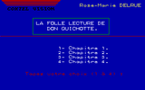 [La Folle Lecture de Don Quichotte - скриншот №1]