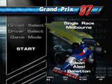 [Скриншот: Formula 1 '97]