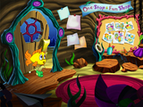 [Скриншот: Freddi Fish's One-Stop Fun Shop]