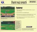 [Front Page Sports: Baseball '94 - обложка №4]