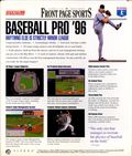 [Front Page Sports: Baseball Pro '96 Season - обложка №2]