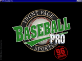 [Скриншот: Front Page Sports: Baseball Pro '96 Season]