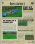 [Front Page Sports: Football Pro '95 - обложка №2]