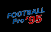 Front Page Sports: Football Pro '95
