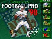 Front Page Sports: Football Pro '98