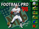 [Front Page Sports: Football Pro '98 - скриншот №9]