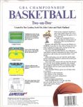 [GBA Championship Basketball: Two-on-Two - обложка №2]