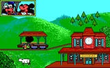 [Скриншот: Goofy's Railway Express]