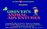 Grover's Animal Adventures