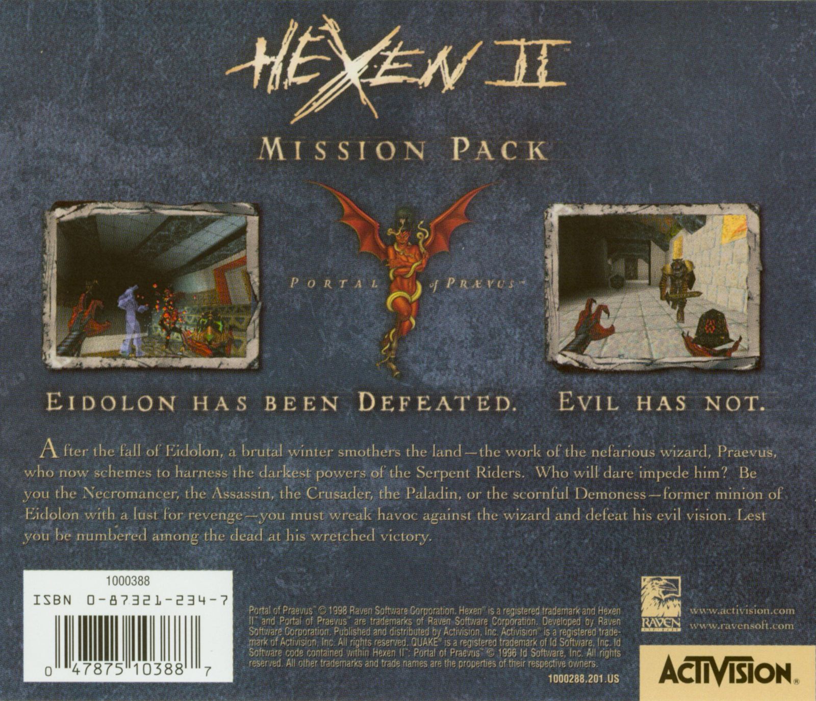 Hexen 2 mission pack portal of praevus фото 1