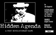 Hidden Agenda