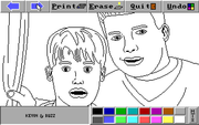 Home Alone: The Computerized Coloring Book