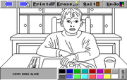 Home Alone: The Computerized Coloring Book