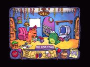 Huggly's Sleepover