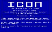 ICON: Quest for the Ring