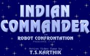 Indian Commander in Robot Confrontation