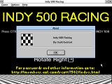 [Indy 500 Racing - скриншот №2]