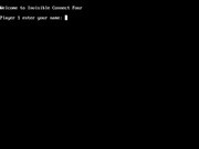 Invisible Connect Four