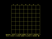 Invisible Connect Four