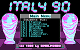 [Italy '90 Soccer - скриншот №2]