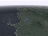 [Скриншот: Jane's Combat Simulations: F/A-18 Simulator]