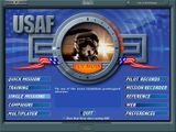 [Скриншот: Jane's Combat Simulations: USAF]
