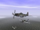 [Скриншот: Jane's Combat Simulations: WWII Fighters]