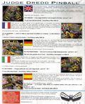 [Judge Dredd Pinball - обложка №2]