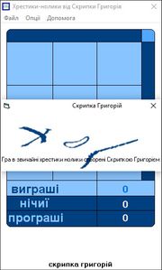 Хрестики-нолики