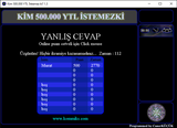 [Скриншот: Kim 500.000 YTL İstemezki]